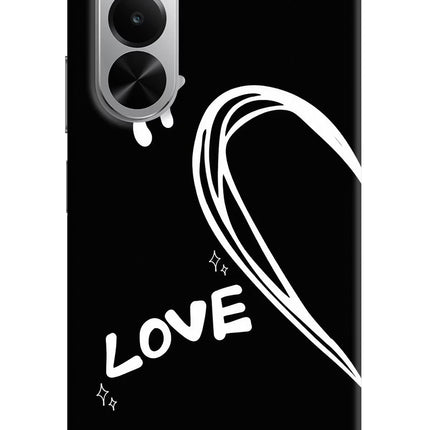 Love Line Realme P4x 5G Hard Case Back Cover by Casekaro