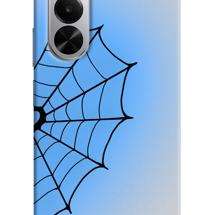 Blue Web Realme P4x 5G Hard Case Back Cover by Casekaro