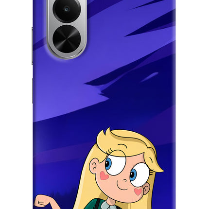 Star Glow Realme P4x 5G Hard Case Back Cover by Casekaro