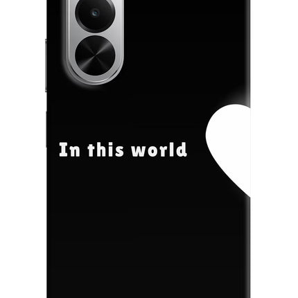 This World Realme P4x 5G Hard Case Back Cover by Casekaro