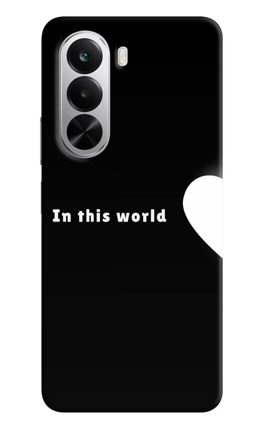 This World Realme P4x 5G Hard Case Back Cover by Casekaro