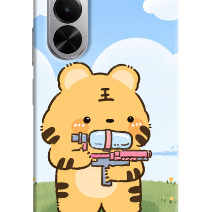 Tiger Treat Realme P4x 5G Hard Case Back Cover by Casekaro