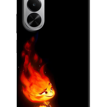 Ember Flame Realme P4x 5G Hard Case Back Cover by Casekaro