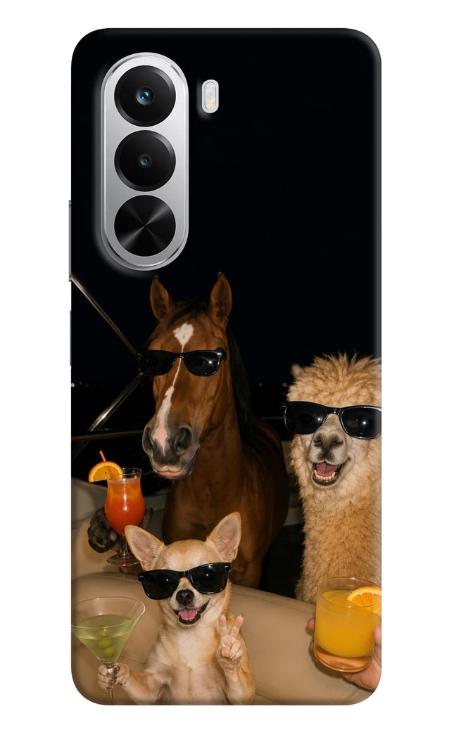 Party Squad Realme P4x 5G Hard Case Back Cover by Casekaro