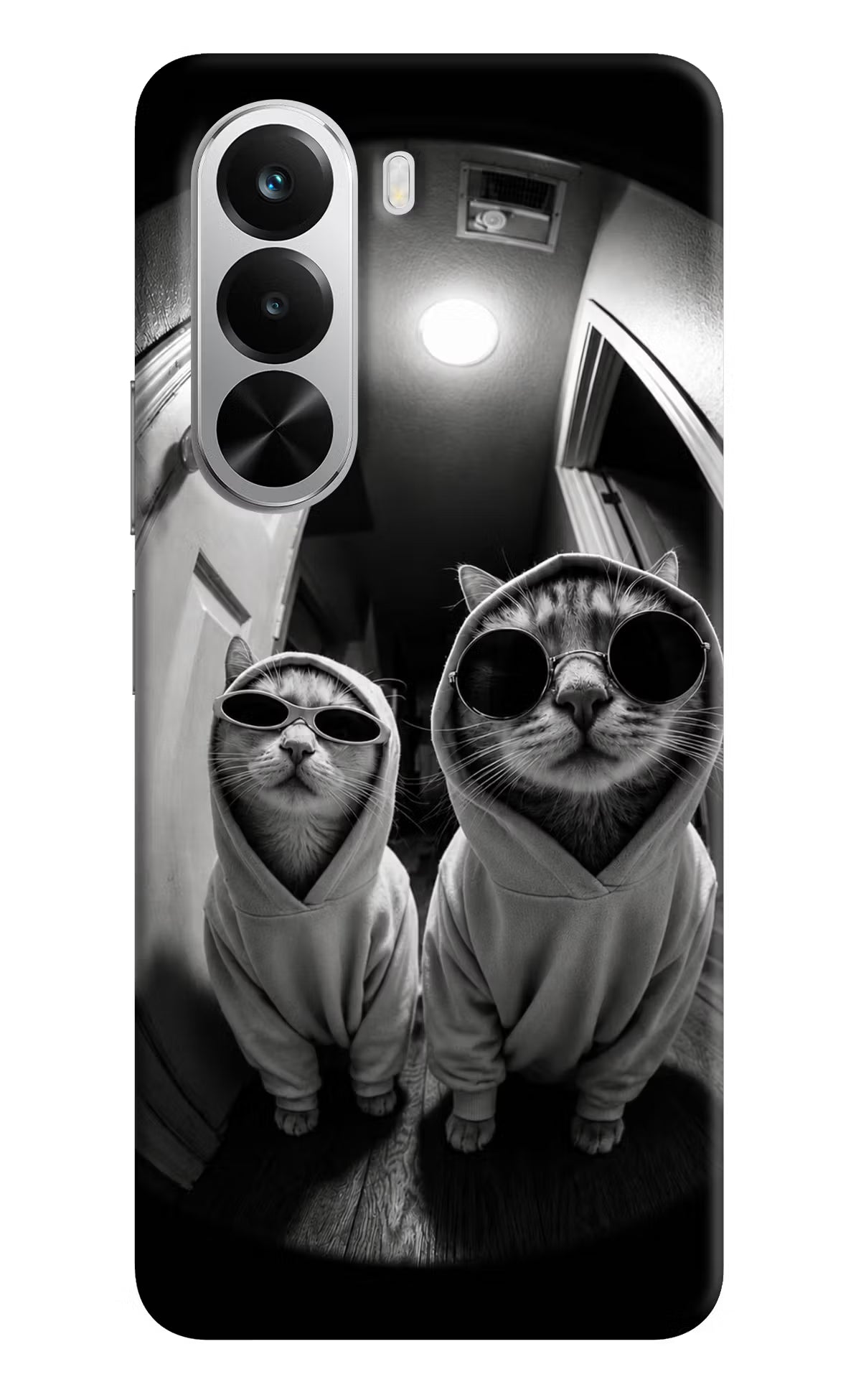 Hood Cats Realme P4x 5G Hard Case Back Cover by Casekaro
