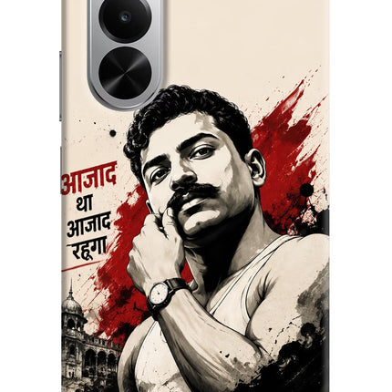 Chandrashekhar Azad Fearless Realme P4x 5G Hard Case Back Cover by Casekaro