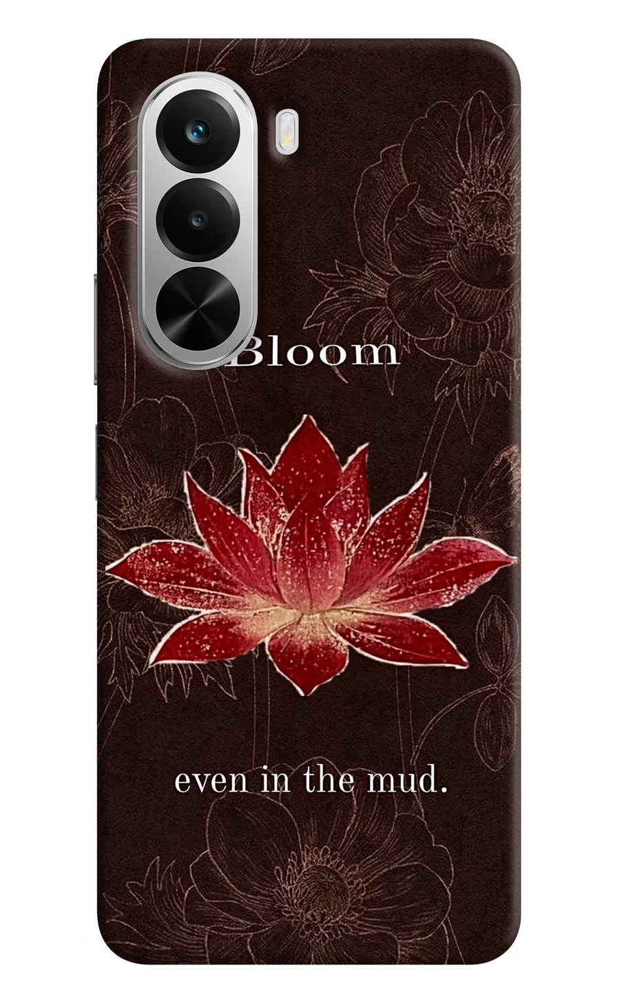 Bloom Realme P4x 5G Back Cover, Hard case