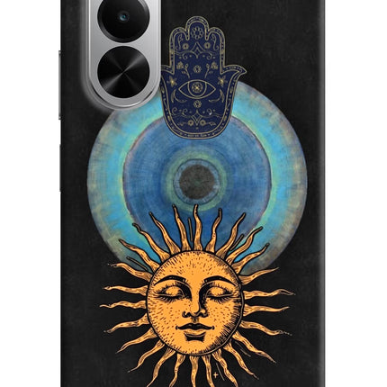 Divine Sun Realme P4x 5G Hard Case Back Cover by Casekaro