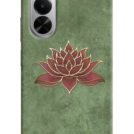 Lotus Grace Realme P4x 5G Hard Case Back Cover by Casekaro