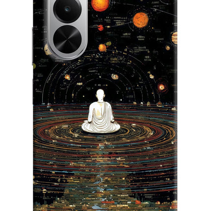 Space Monk Realme P4x 5G Hard Case Back Cover by Casekaro