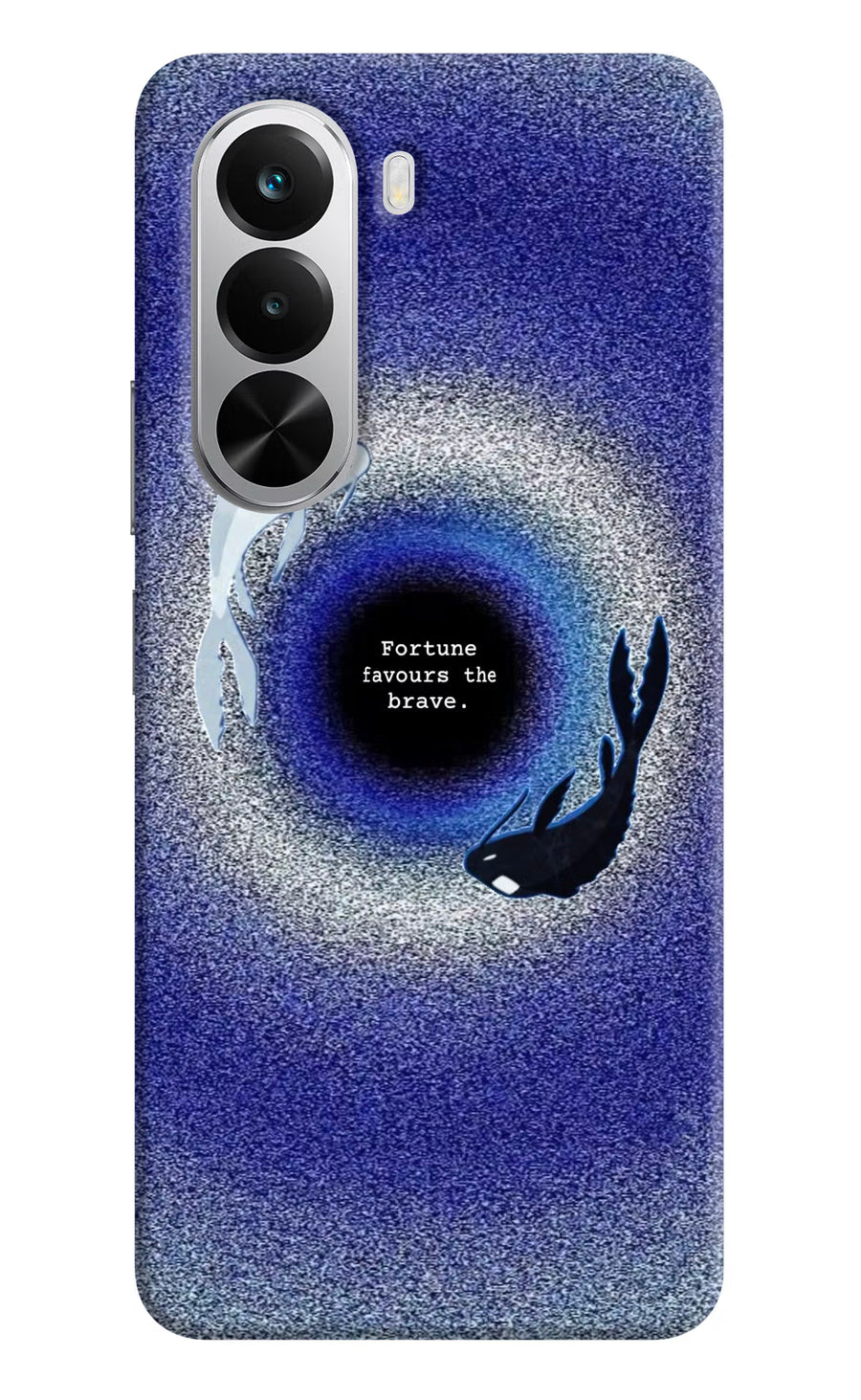 Dark Koi Realme P4x 5G Back Cover, Hard case