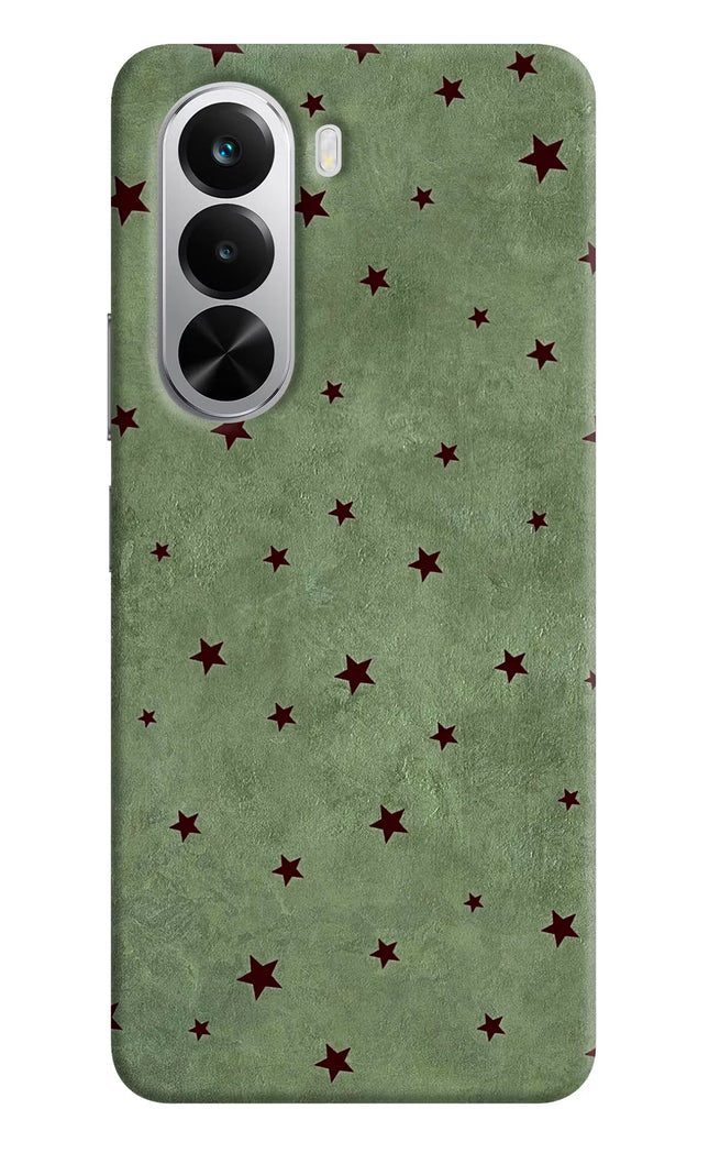 Green Stars Realme P4x 5G Hard Case Back Cover by Casekaro