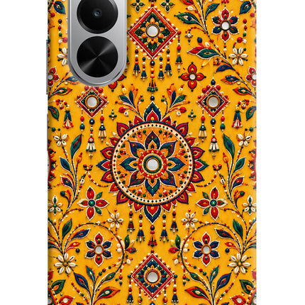 Sunlit Aura Realme P4x 5G Hard Case Back Cover by Casekaro
