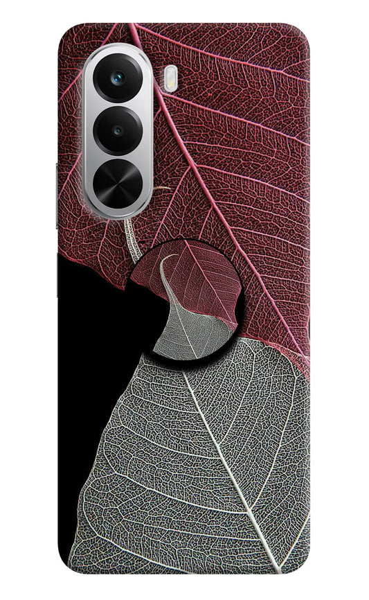 Leaf Pattern Realme P4x 5G Pop Case by Casekaro