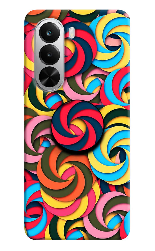 Spiral Pattern Realme P4x 5G Pop Case by Casekaro