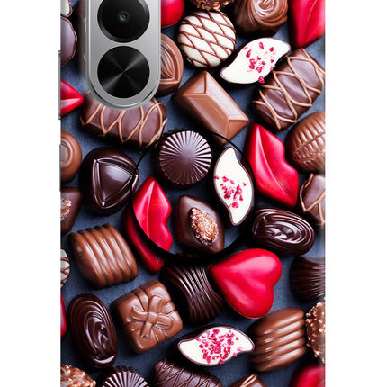 Chocolates Realme P4x 5G Pop Case by Casekaro