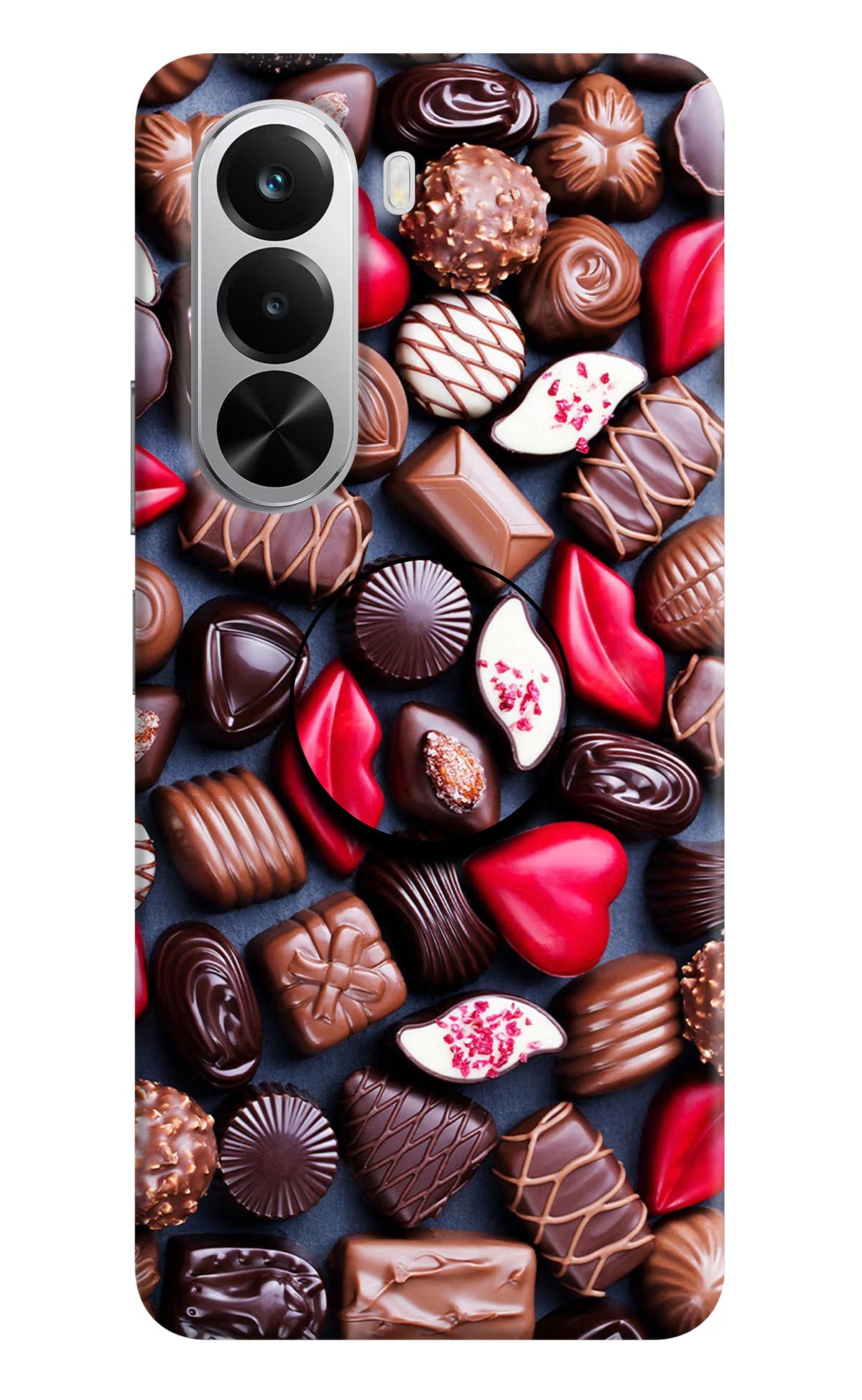 Chocolates Realme P4x 5G Pop Case by Casekaro