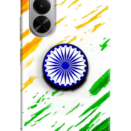 Indian Flag Ashoka Chakra Realme P4x 5G Pop Case by Casekaro