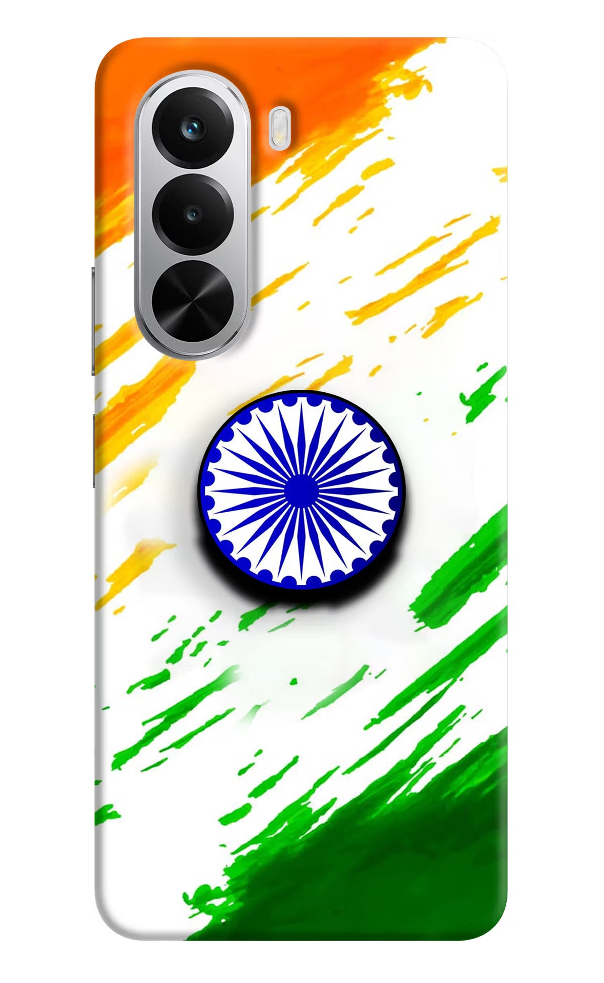 Indian Flag Ashoka Chakra Realme P4x 5G Pop Case by Casekaro