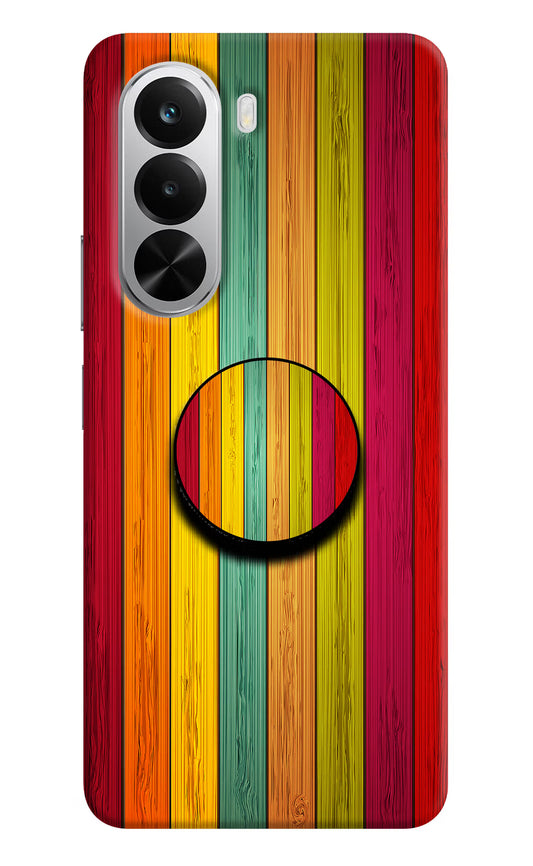 Multicolor Wooden Realme P4x 5G Pop Case by Casekaro