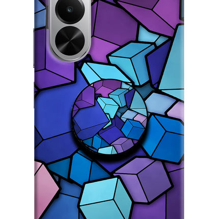 Cubic Abstract Realme P4x 5G Pop Case by Casekaro