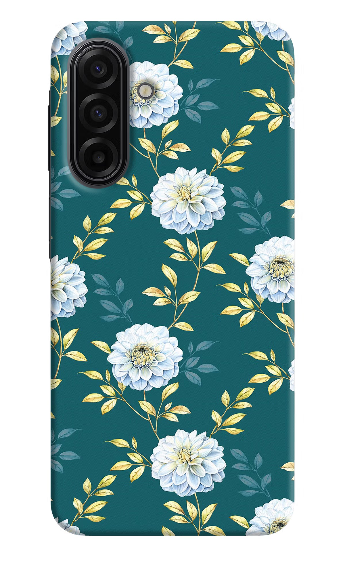 Flowers Samsung F17 5G Hard Case Back Cover by Casekaro