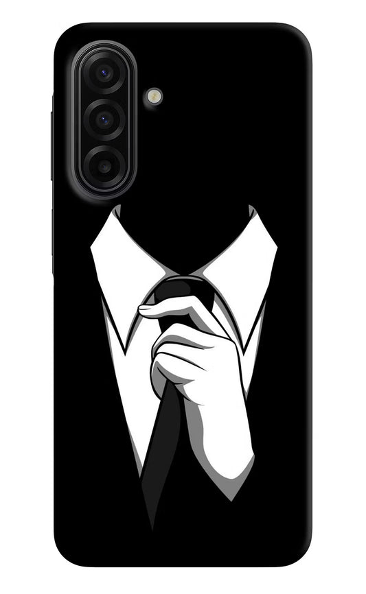 Black Tie Samsung F17 5G Hard Case Back Cover by Casekaro