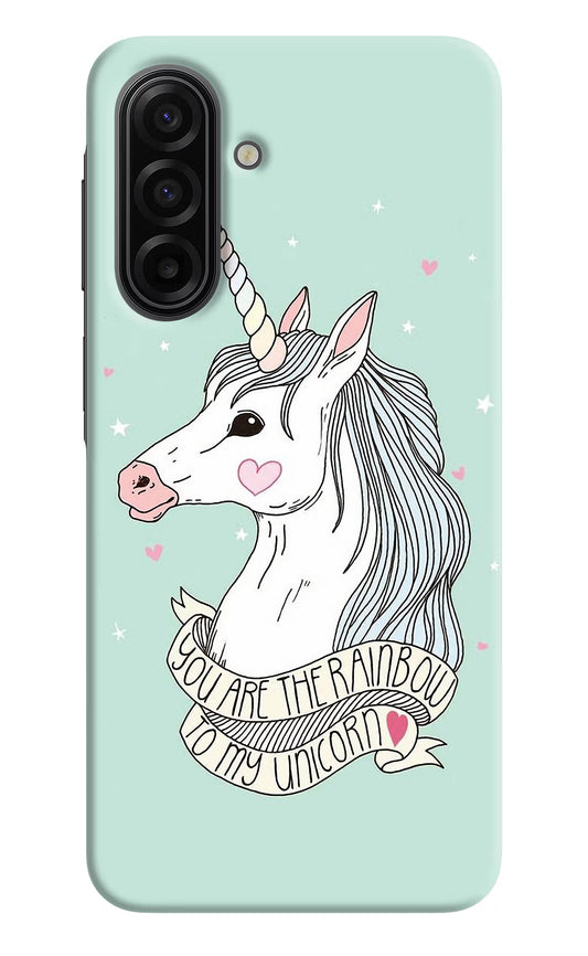 Unicorn Wallpaper Samsung F17 5G Hard Case Back Cover by Casekaro