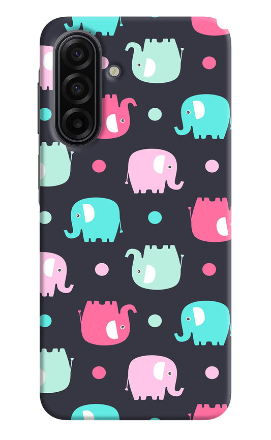 Elephants Samsung F17 5G Hard Case Back Cover by Casekaro
