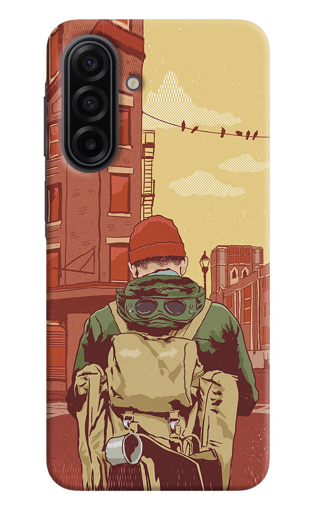 Adventurous Samsung F17 5G Hard Case Back Cover by Casekaro