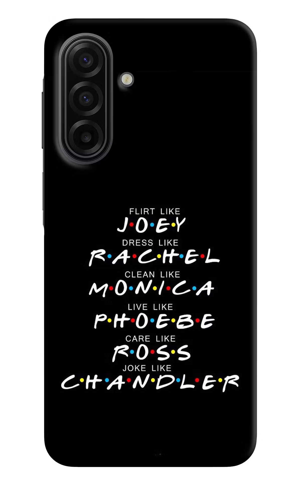 FRIENDS Character Samsung F17 5G Hard Case Back Cover by Casekaro