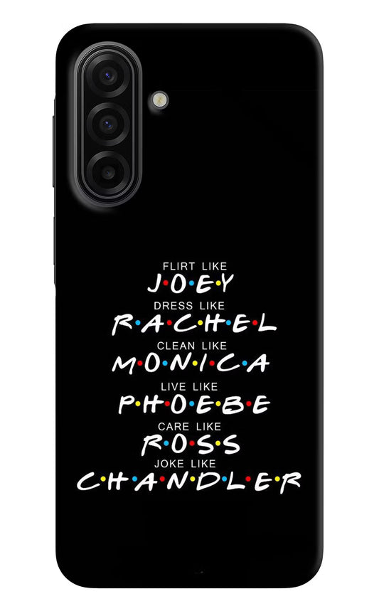 FRIENDS Character Samsung F17 5G Hard Case Back Cover by Casekaro