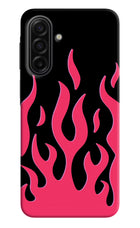 Fire Flames Samsung F17 5G Hard Case Back Cover by Casekaro