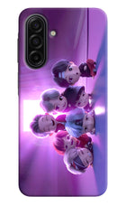 BTS Chibi Samsung F17 5G Hard Case Back Cover by Casekaro