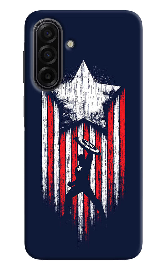 Captain America Marvel Art Samsung F17 5G Hard Case Back Cover by Casekaro