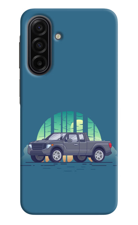 Retro Garage Vibe Samsung F17 5G Hard Case Back Cover by Casekaro
