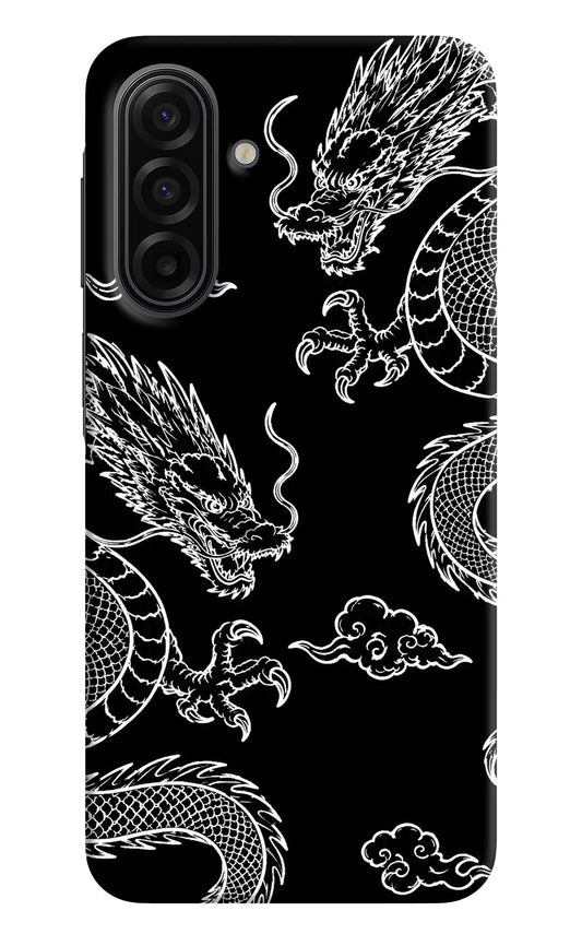Twin Dragons Samsung F17 5G Hard Case Back Cover by Casekaro