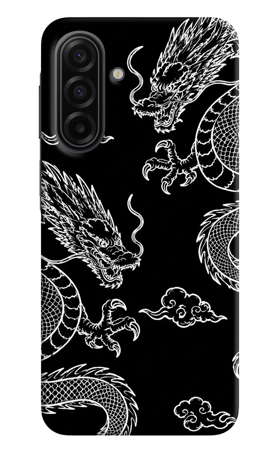 Twin Dragons Samsung F17 5G Back Cover, Hard case
