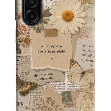 Vintage case Samsung F17 5G Hard Case Back Cover by Casekaro