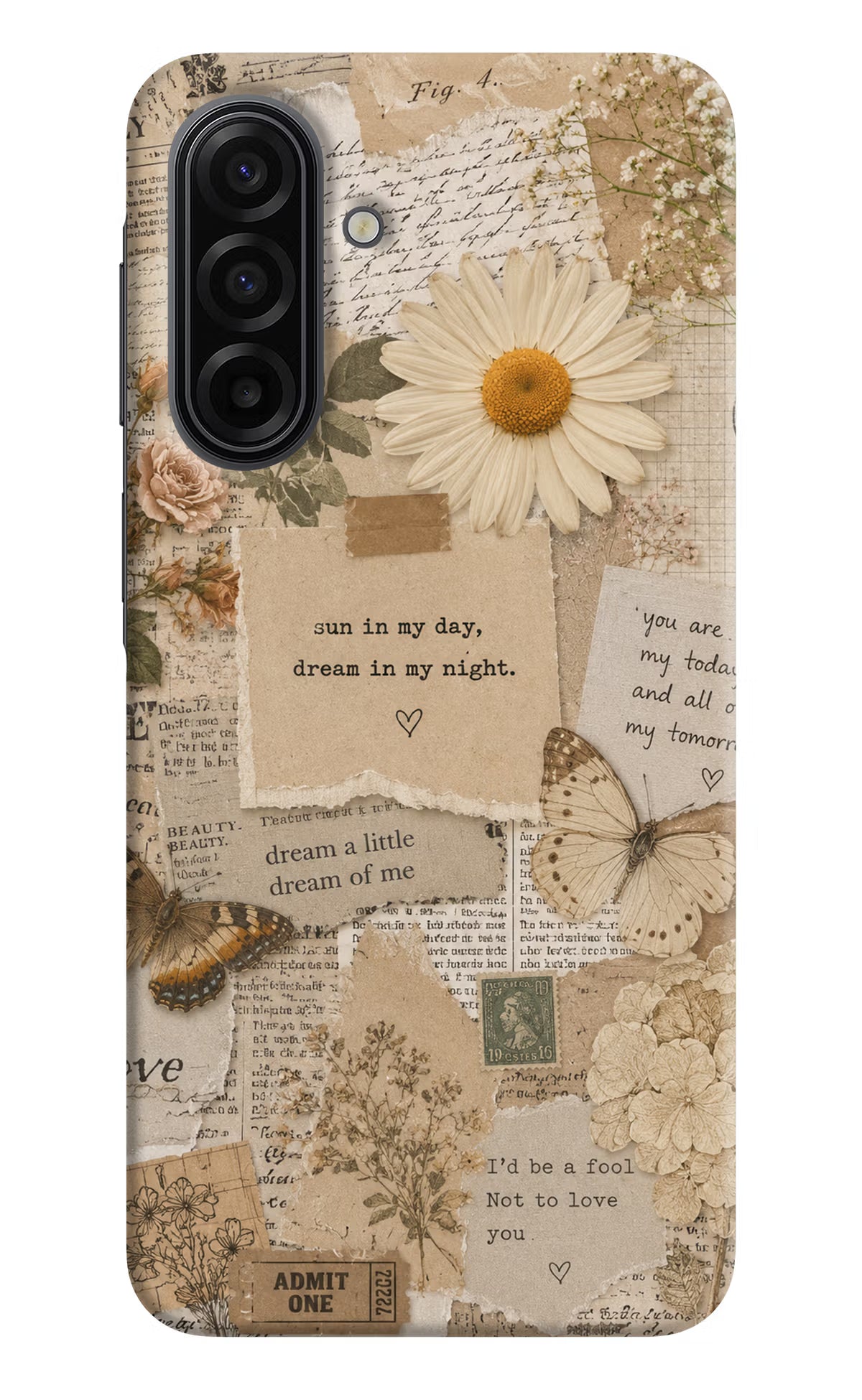 Vintage case Samsung F17 5G Back Cover