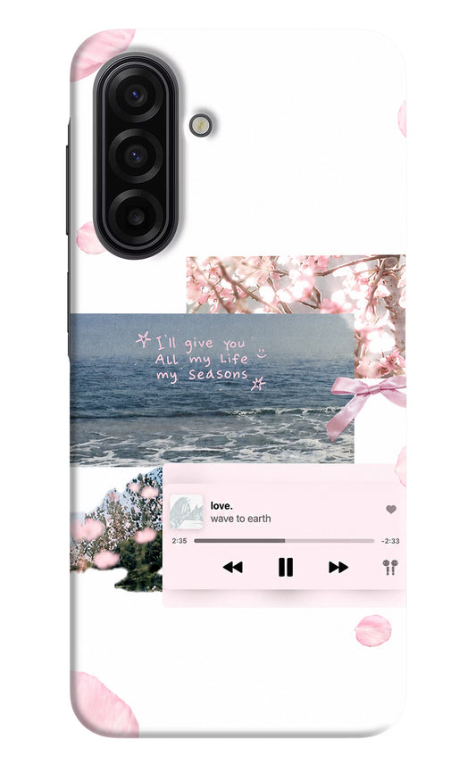 Wave to earth Samsung F17 5G Hard Case Back Cover by Casekaro