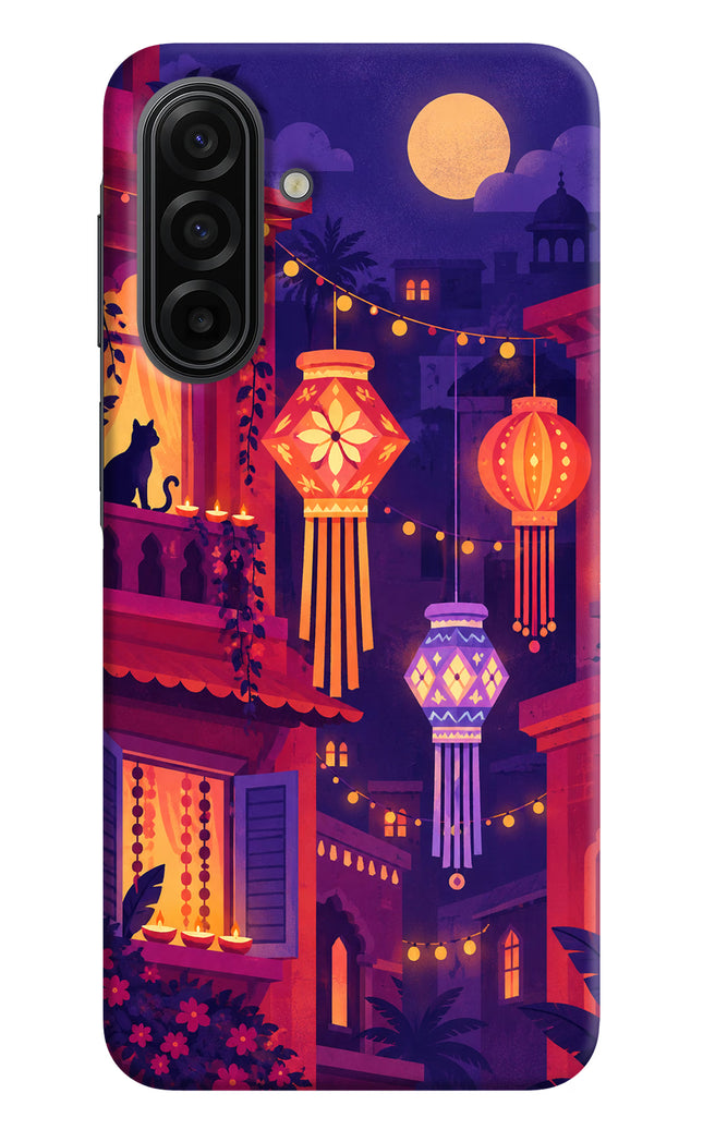 Lantern Lane Samsung F17 5G Hard Case Back Cover by Casekaro