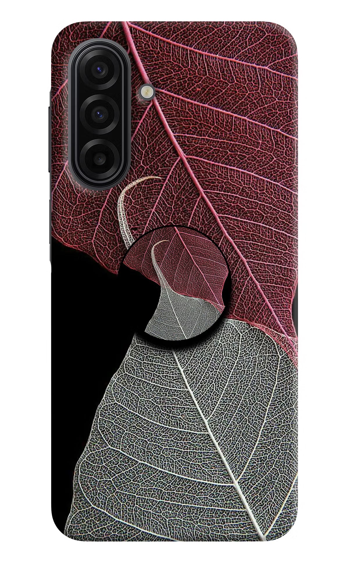 Leaf Pattern Samsung F17 5G Pop Case by Casekaro