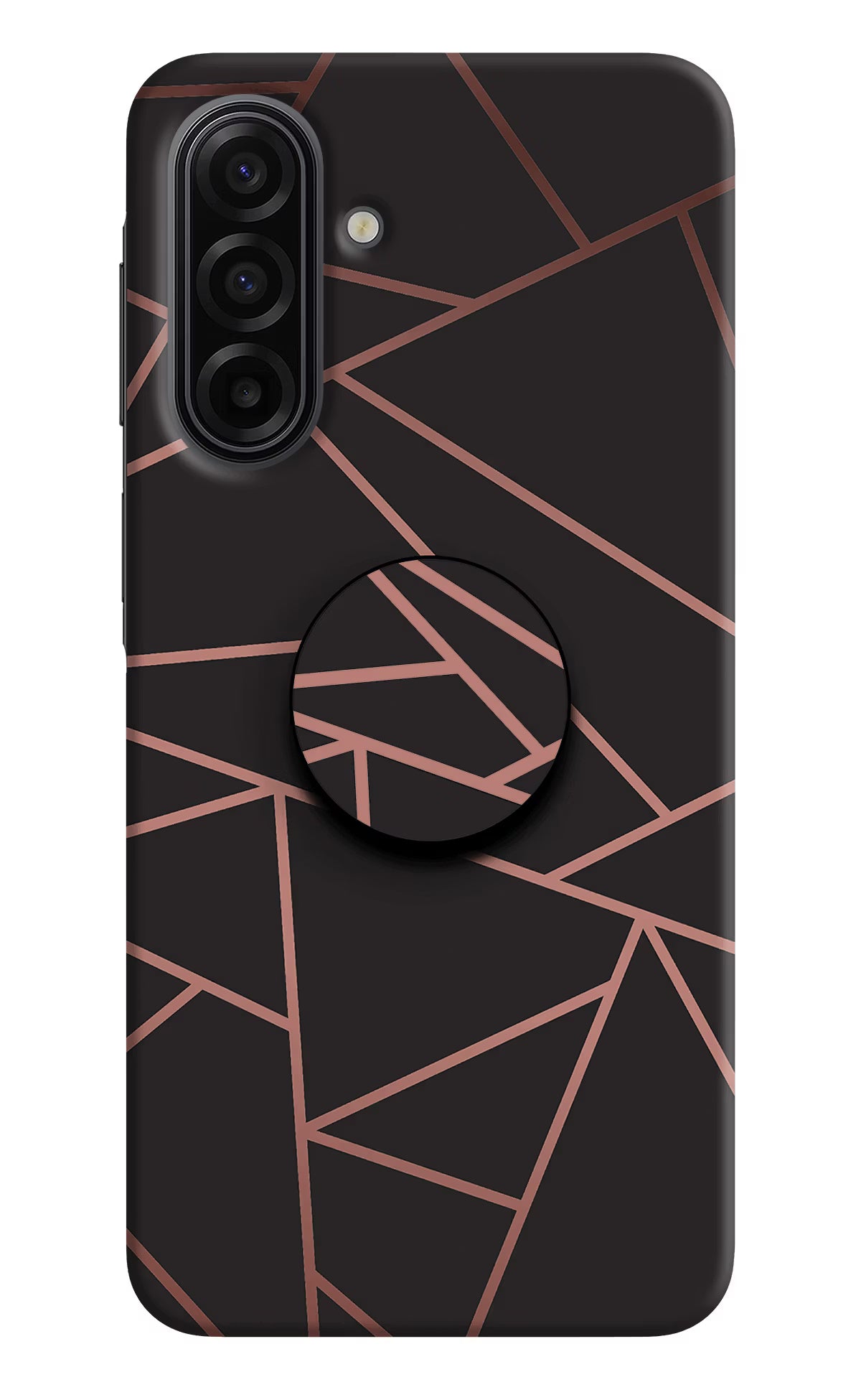 Geometric Pattern Samsung F17 5G Pop Case by Casekaro