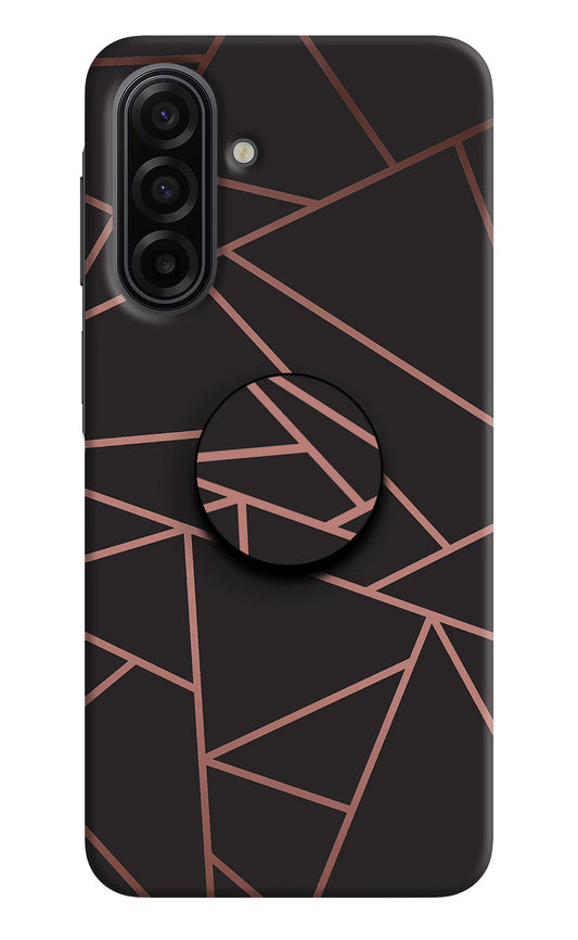Geometric Pattern Samsung F17 5G Pop Case by Casekaro