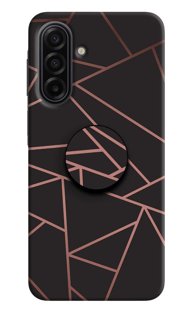 Geometric Pattern Samsung F17 5G Pop Case by Casekaro