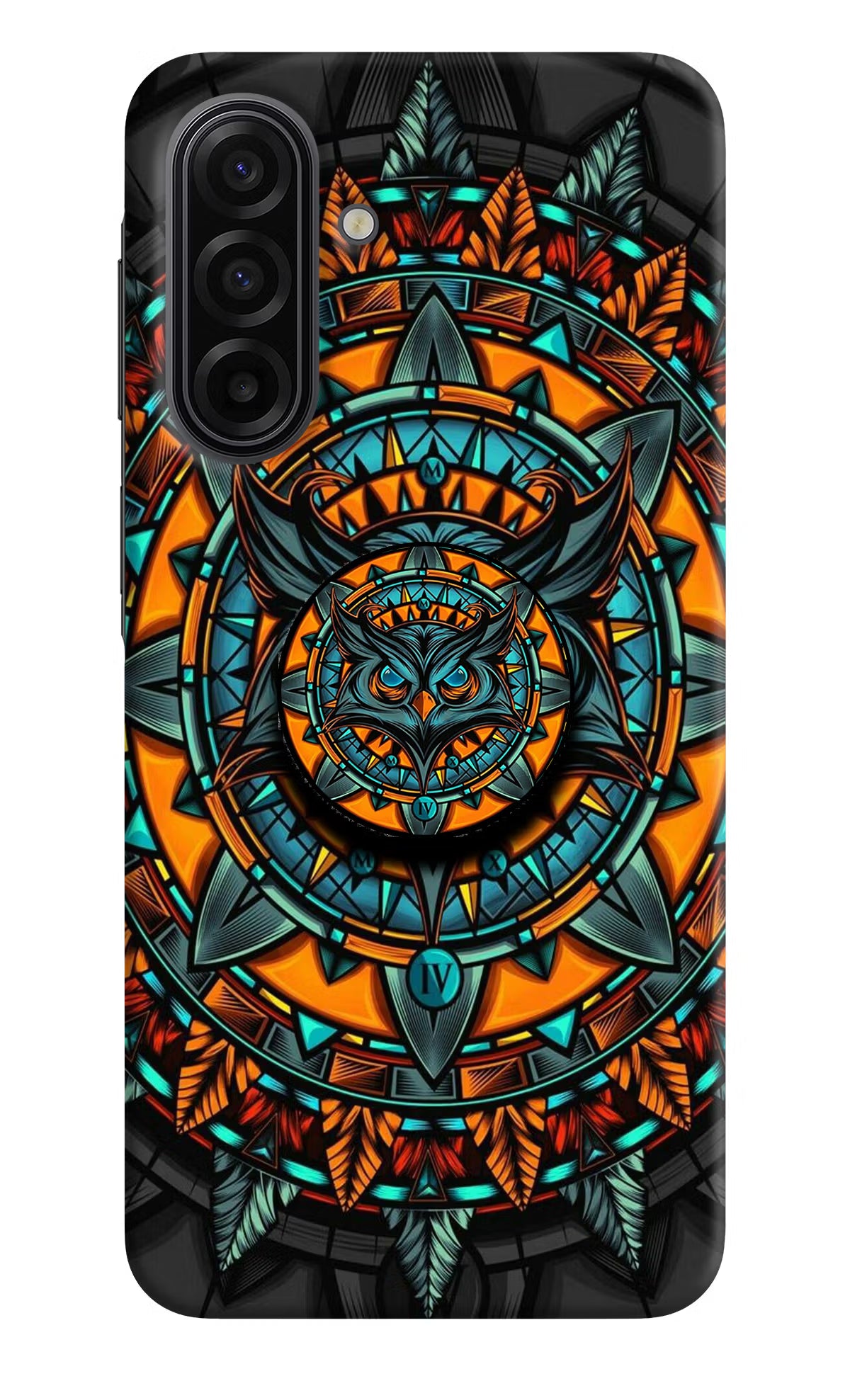 Angry Owl Samsung F17 5G Pop Case by Casekaro