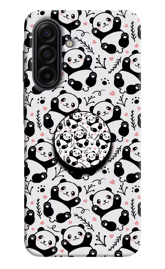 Cute Panda Samsung F17 5G Pop Case by Casekaro