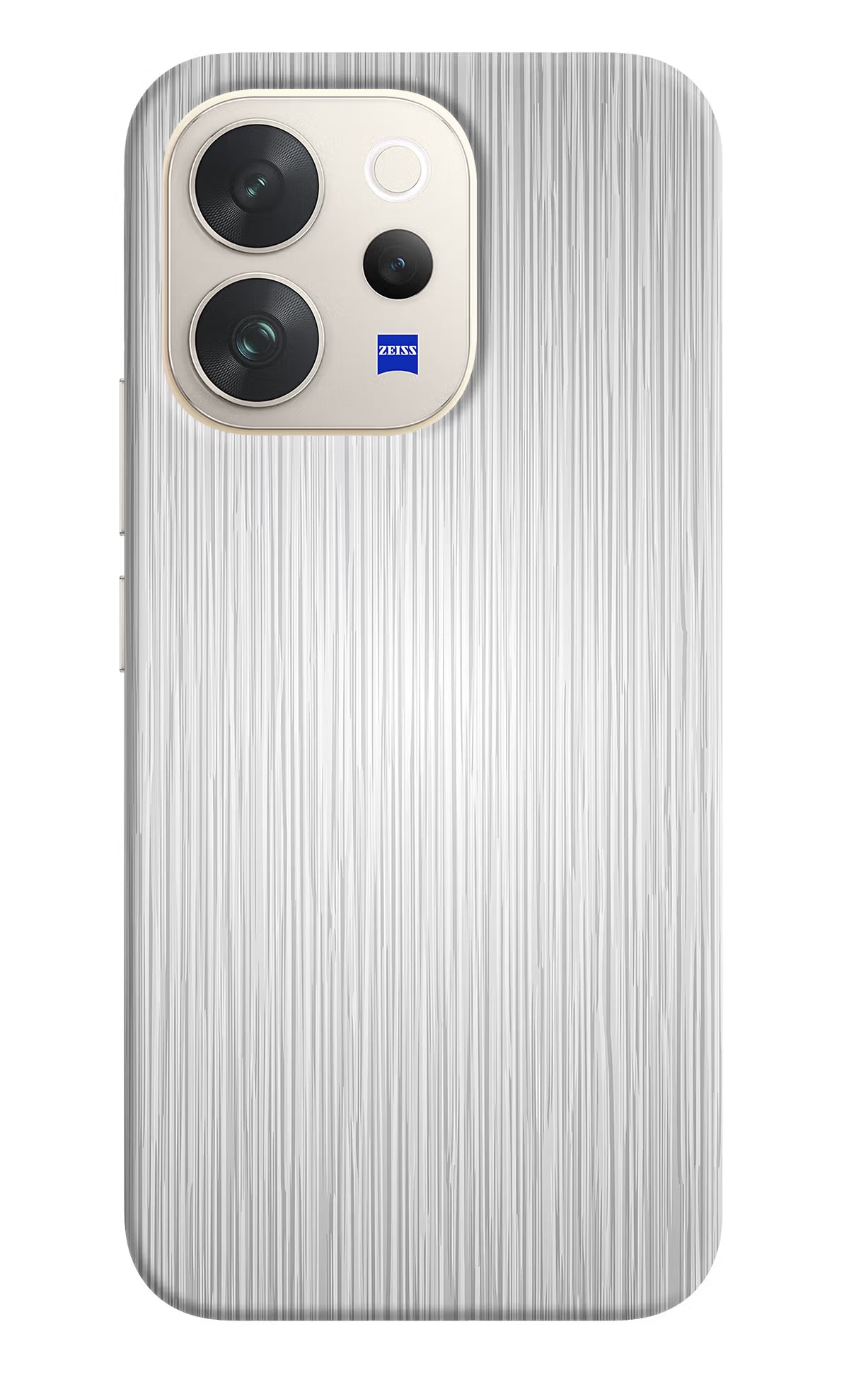 Wooden Grey Texture Vivo V70 5G Hard Case Back Cover by Casekaro