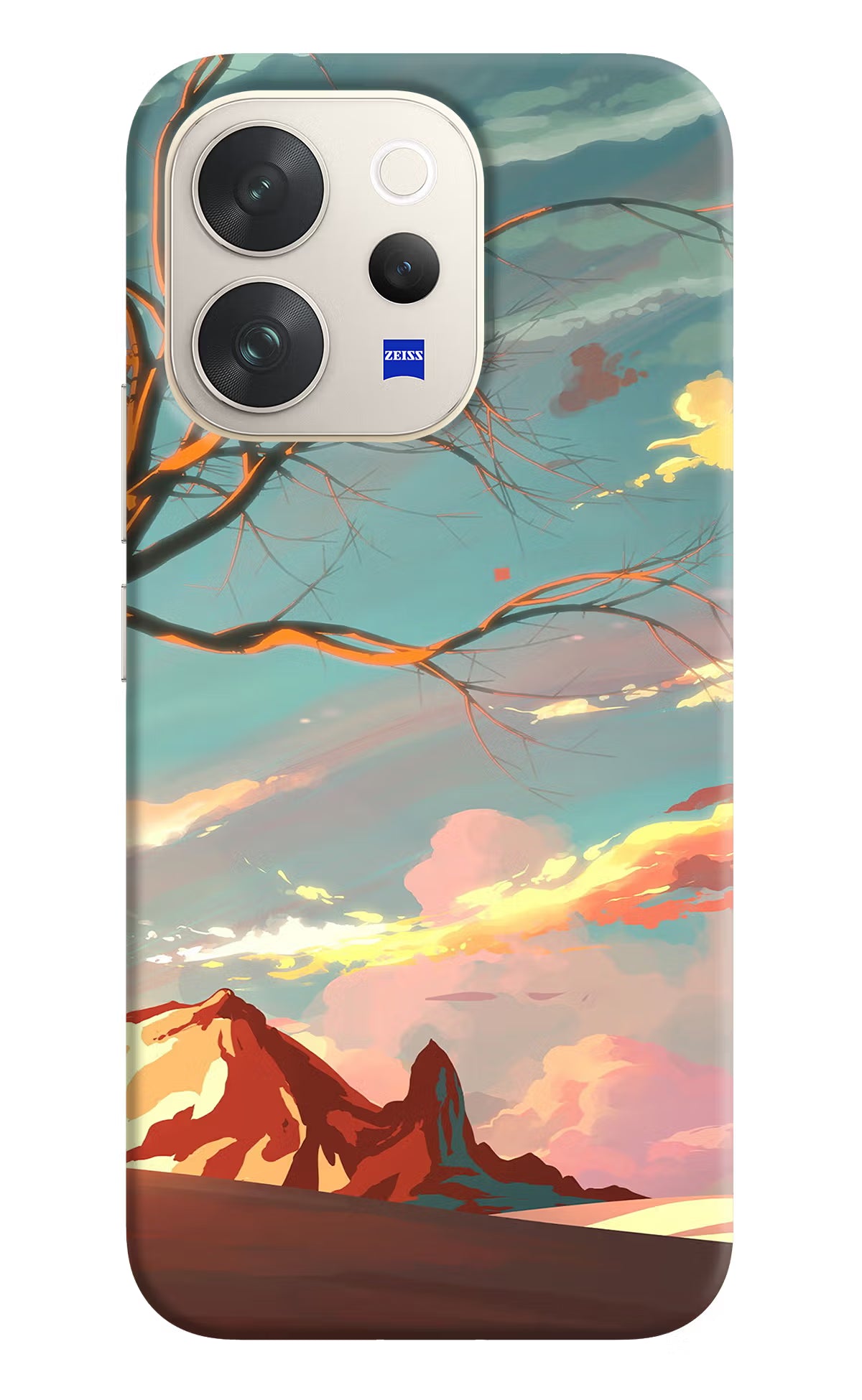 Scenery Vivo V70 5G Hard Case Back Cover by Casekaro